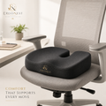 Ergonest Ergonomic Memory Foam Coccyx Seat Cushion | Tailbone Relief & Posture Support
