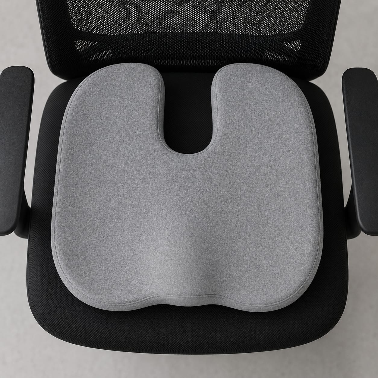 Ergonest Ergonomic Memory Foam Coccyx Seat Cushion | Tailbone Relief & Posture Support